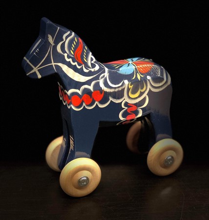 Toy Horse Blue